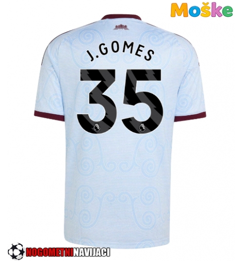 Moške Nogometnih dresov Aston Villa Joao Gomes #35 Tretji 2026-27 Kratki rokavi Moške Nogometnih dresov Aston Villa Joao Gomes #35 Tretji 2026-27 Kratki rokavi